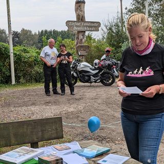 Auch die Tiefste Landstelle Deutschlands war gut besucht.