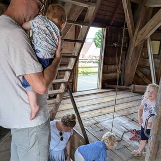 Spannende Einblicke in der Rumflether Mühle.